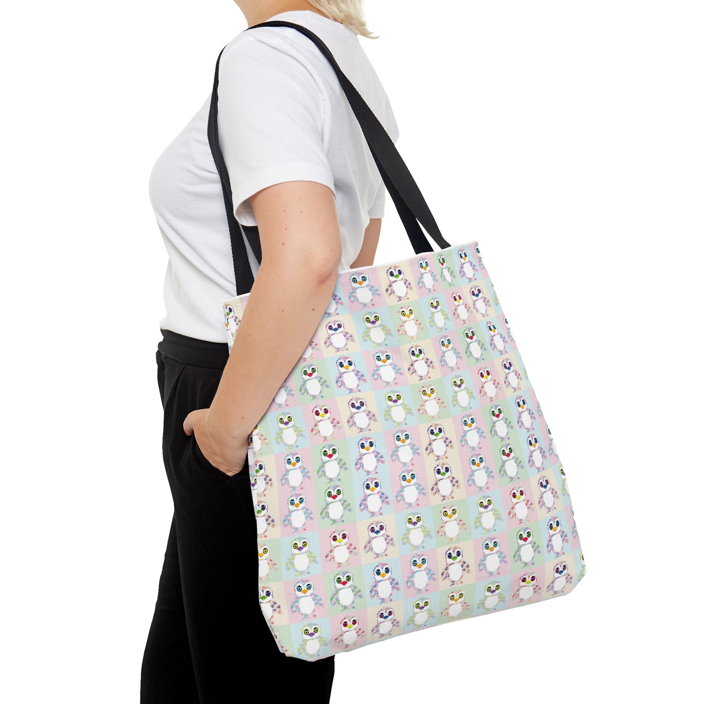 The Penguinies Pop Art Tote Bag (AOP)