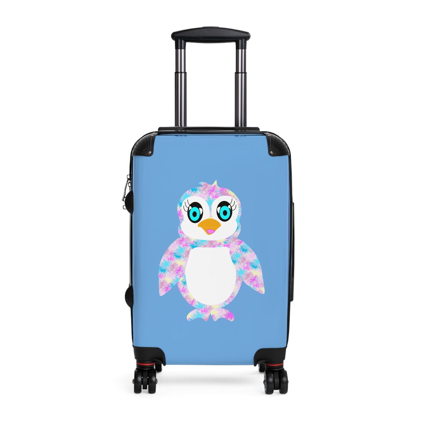 Penguinie Light Blue Suitcase