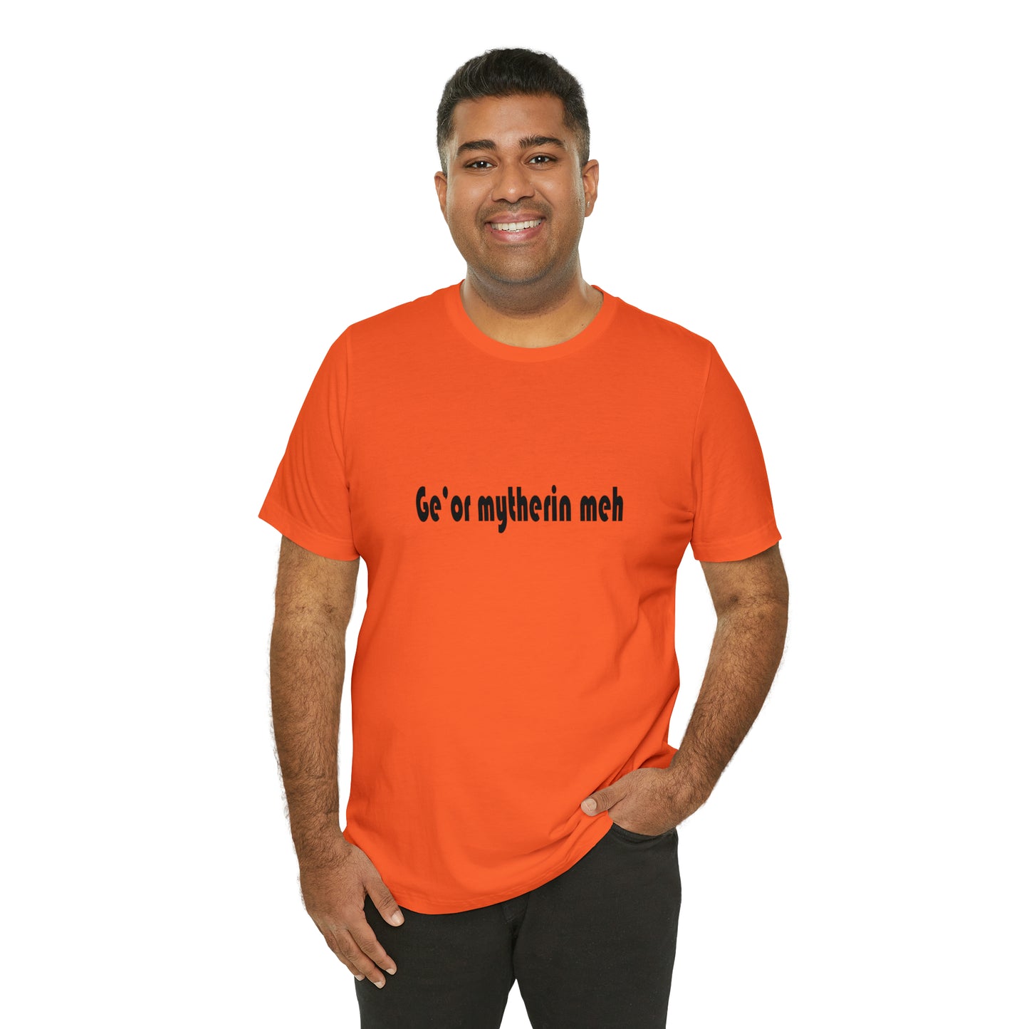 Gi'or mytherin meh Sheffield Dialect Typography Unisex Jersey Short Sleeve Tee