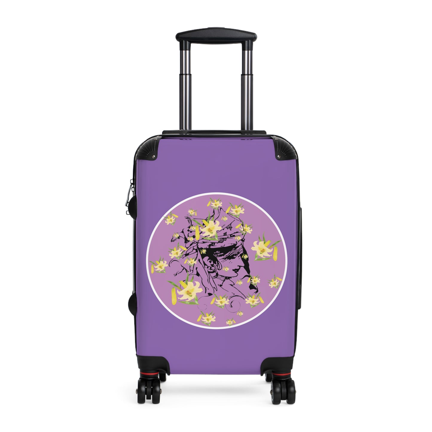 Daffodil Woman Purple Suitcase