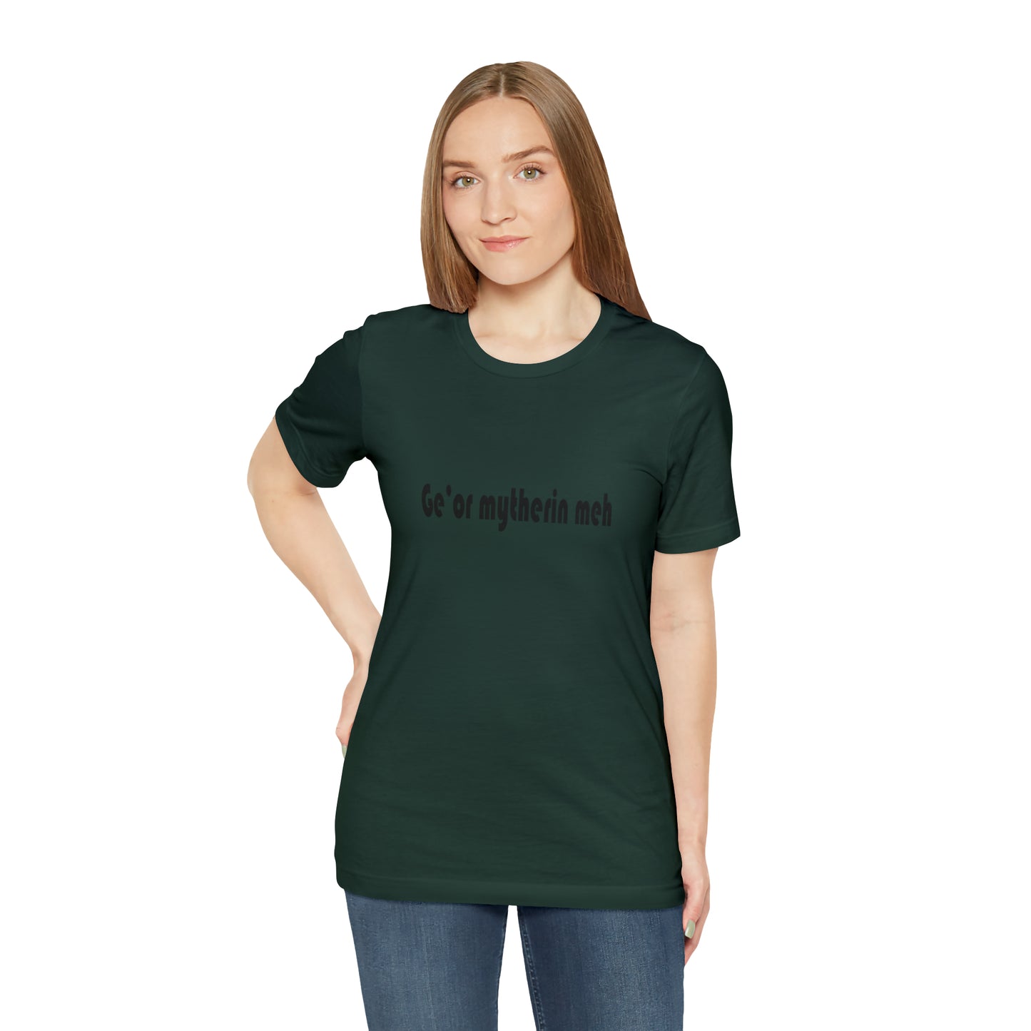 Gi'or mytherin meh Sheffield Dialect Typography Unisex Jersey Short Sleeve Tee