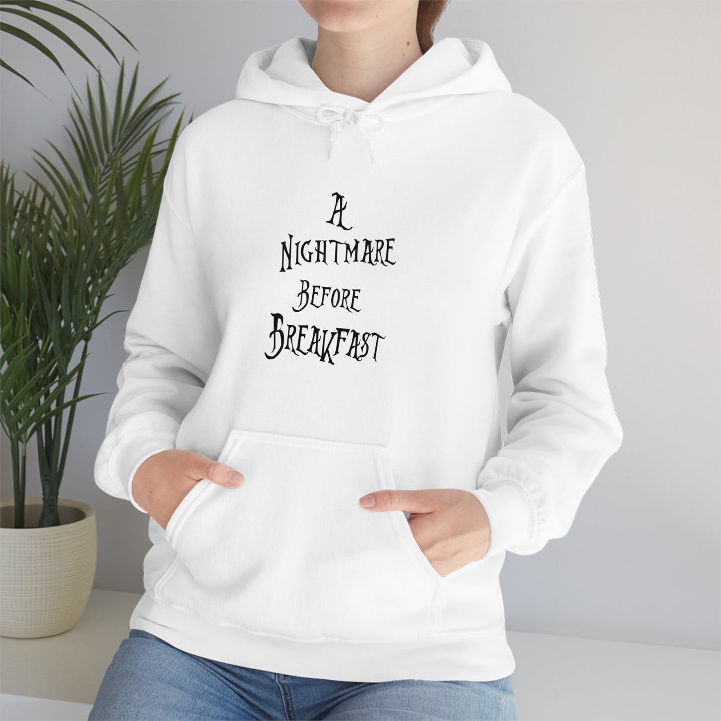 A Nightmare Before Breakfast Unisex Heavy Blend™ Hooded Sweatshirt