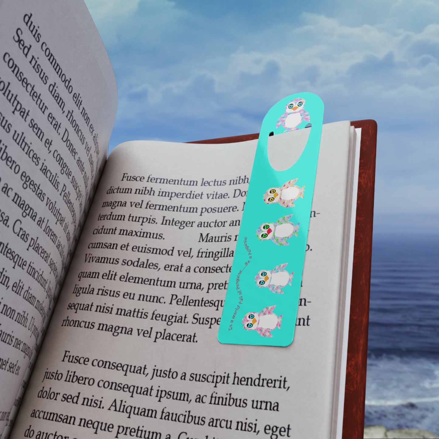 In a World full of Penguins....Be a Penguinie Bookmark