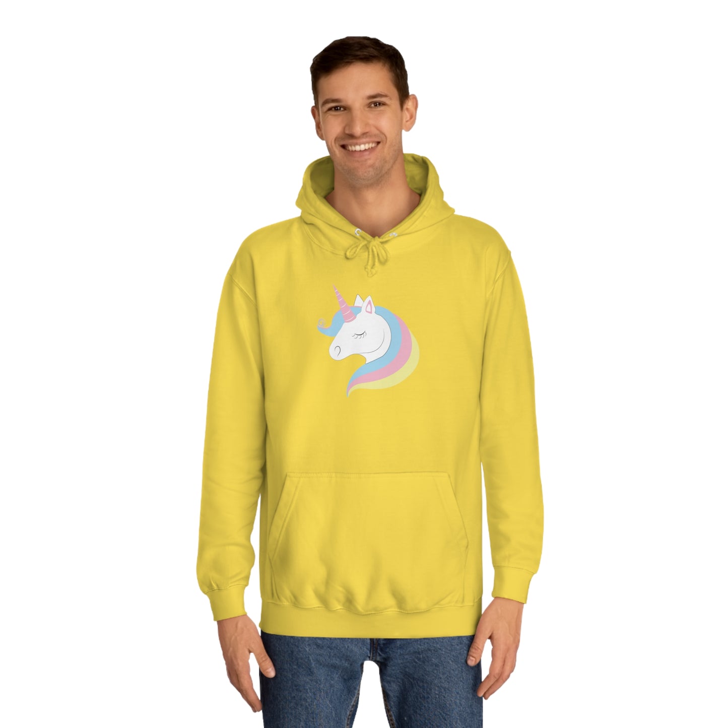 Unicorn Unisex College Hoodie