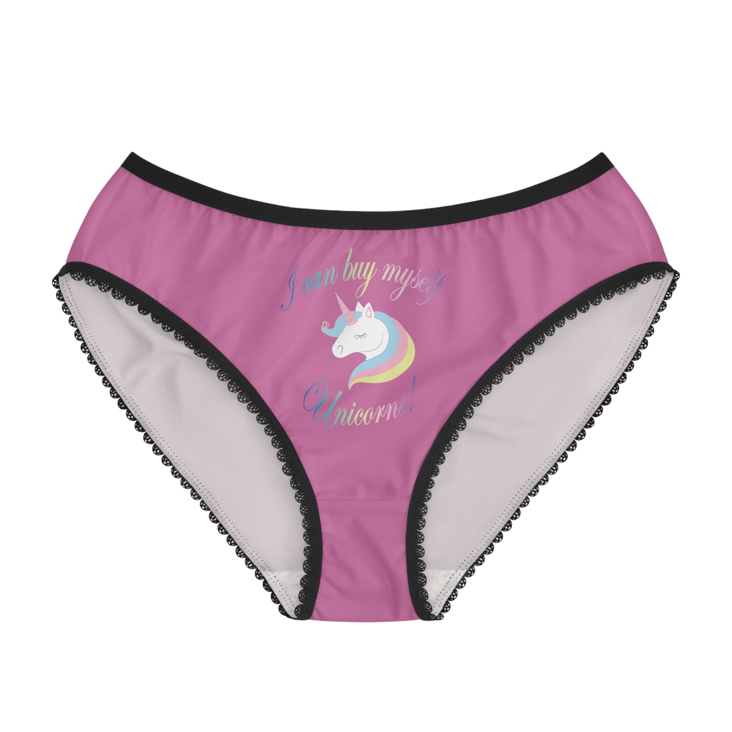 I Can Buy Myself Unicorn's! Women's Briefs (AOP)