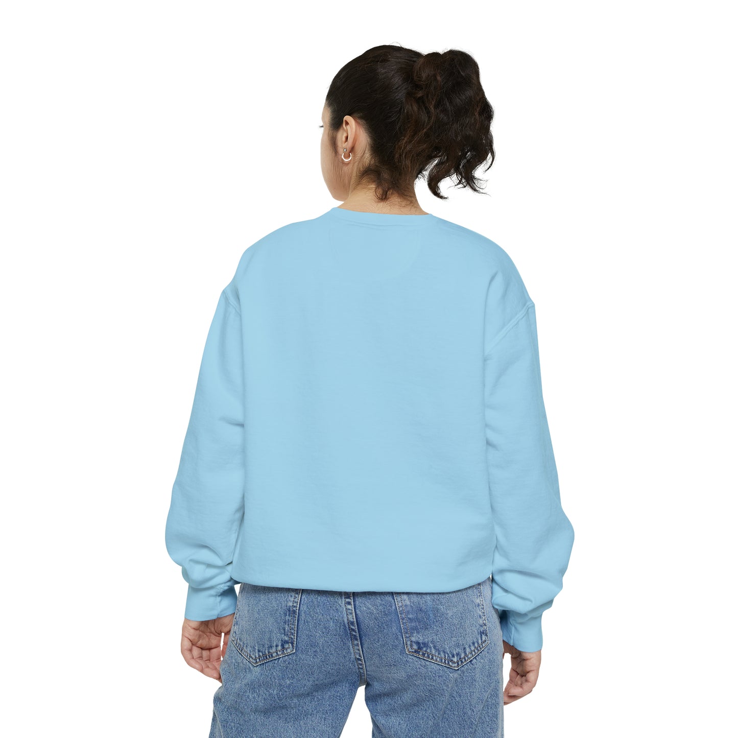 Daffodil Woman Art Unisex Garment-Dyed Sweatshirt