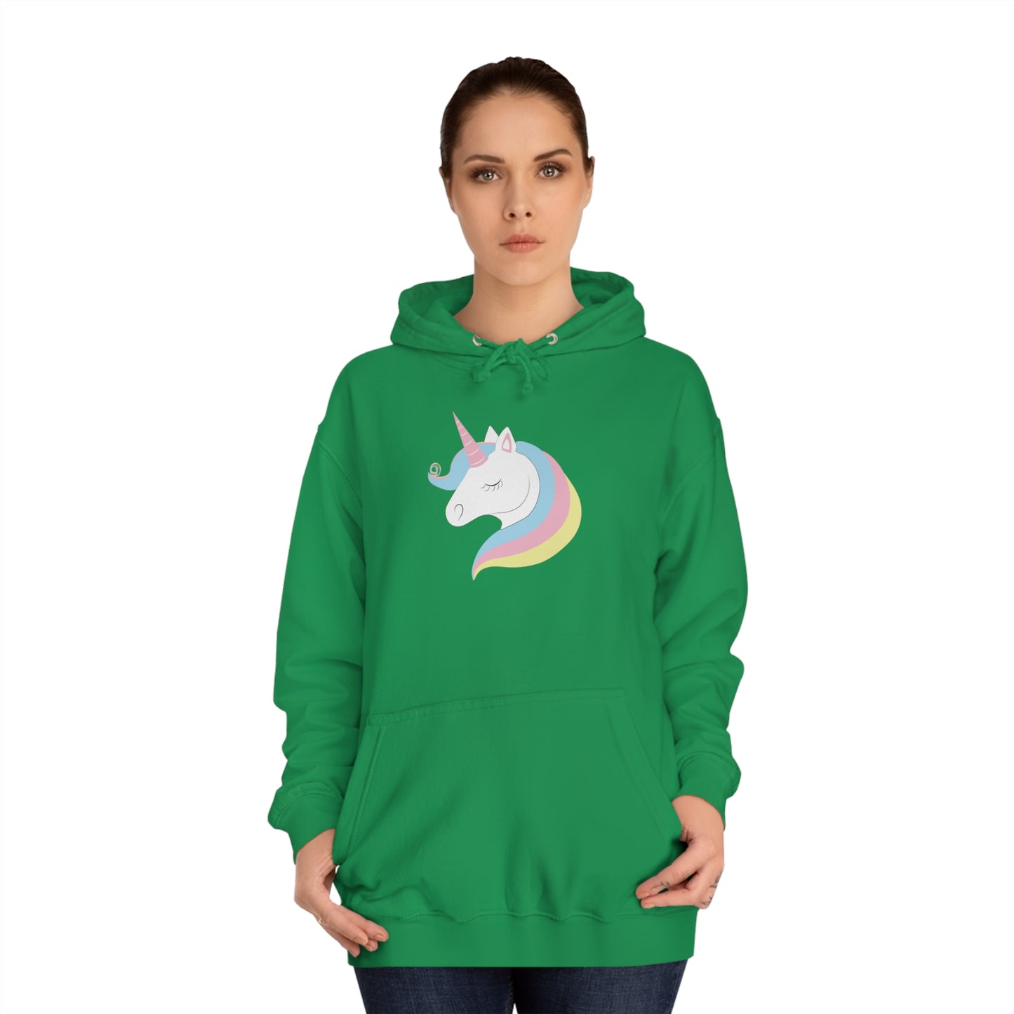 Unicorn Unisex College Hoodie