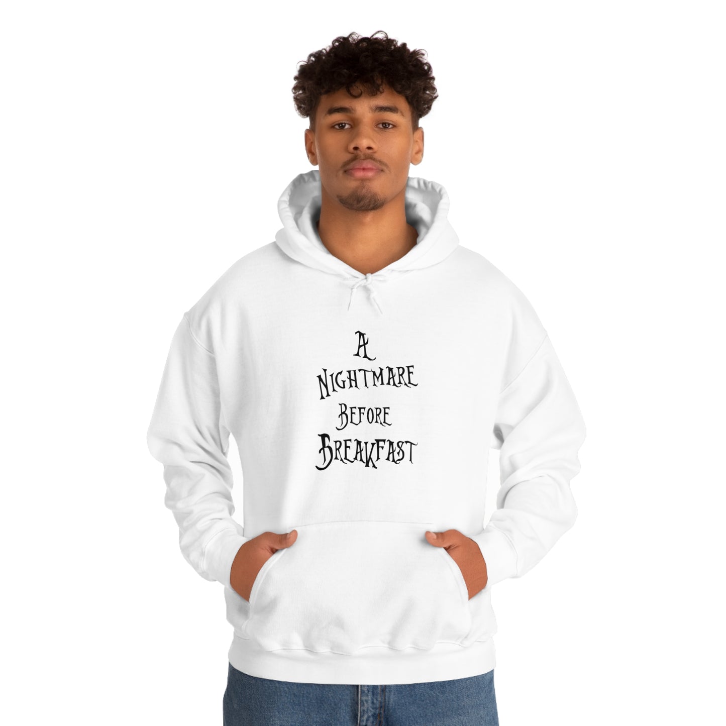 A Nightmare Before Breakfast Unisex Heavy Blend™ Hooded Sweatshirt