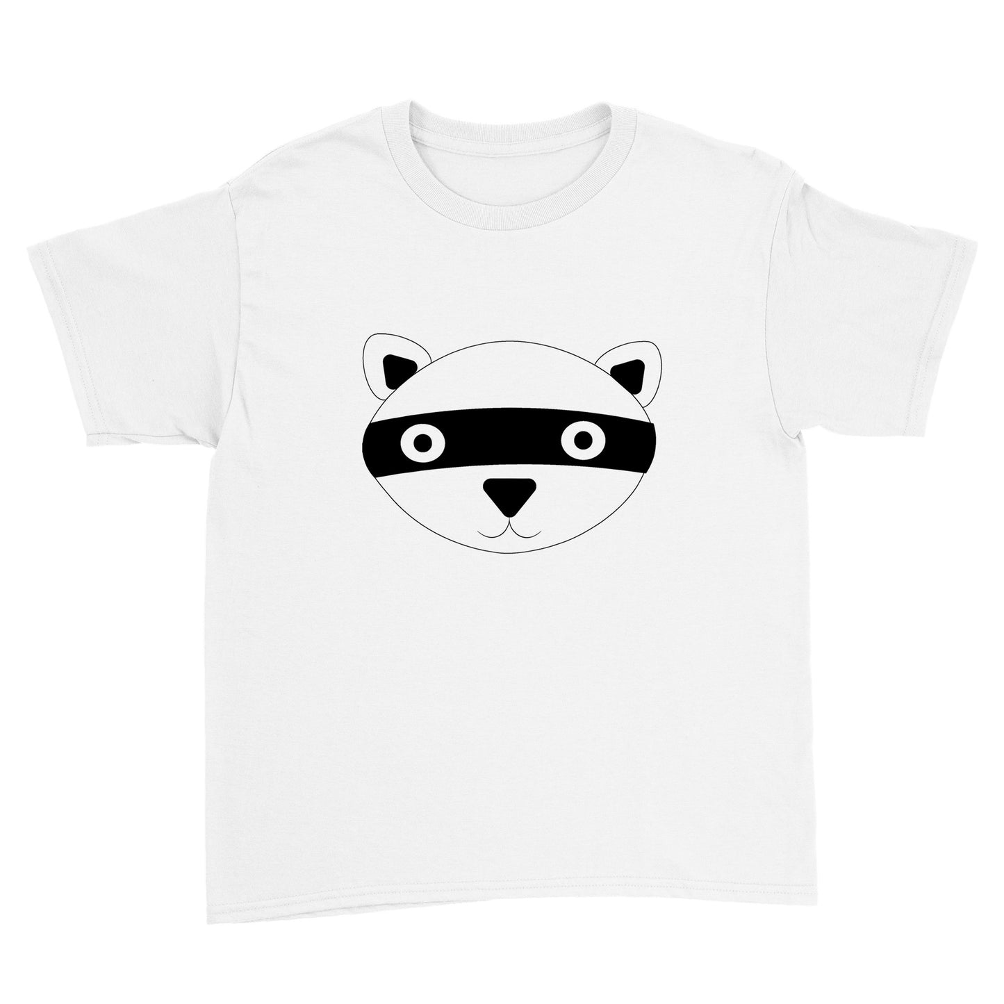 Polycotton Kids Crewneck T-shirt