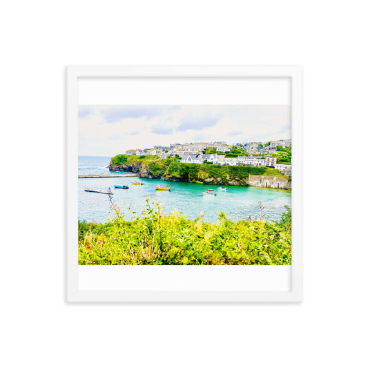 Cornwall Photograph Framed poster