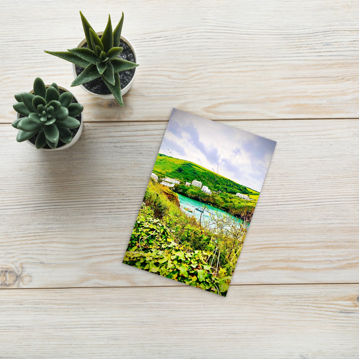 Port Isaac Landscape Standard Postcard